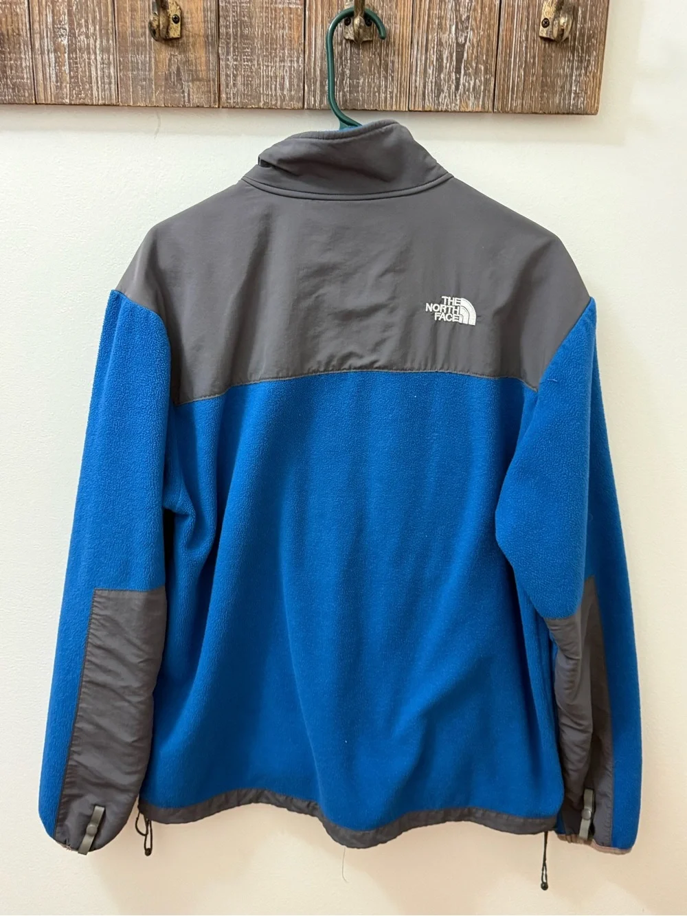Vintage The North Face Blue & Gray Fleece Jacket